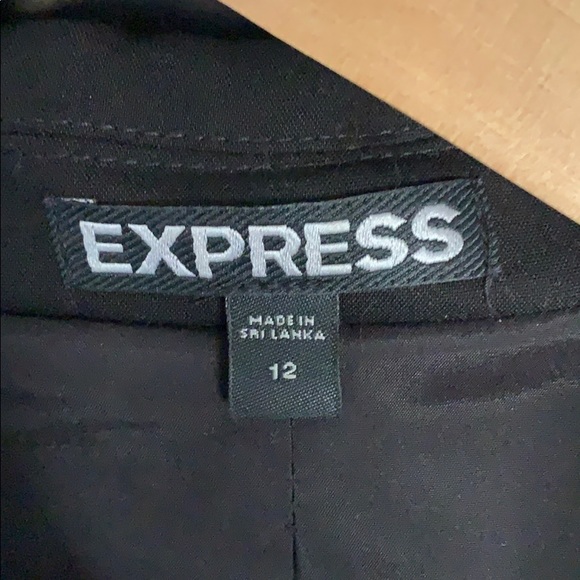 Express fully lined black blazer - Picture 5 of 6